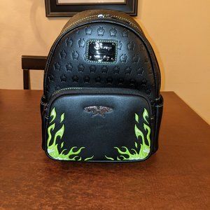 Exclusive Maleficent All Over Print Fire Loungefly Backpack